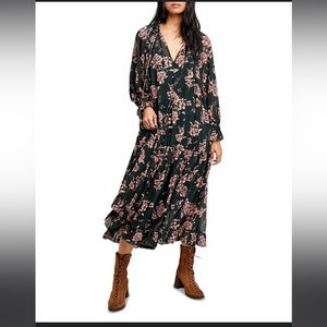 Free People Feelin Groovy Maxi Dress